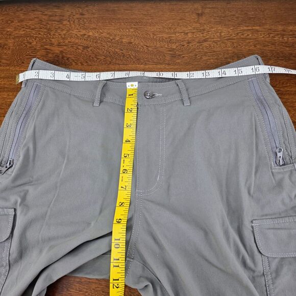 Clothing Arts Pant Sz 8 Pick Pocket Proof P-Cubed Cargo Purple Snap Hybrid - Picture 12 of 16